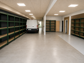 230m2. Lager / Produktion, kontor m.m.